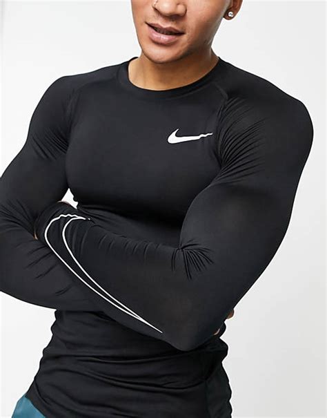 gym oberteil nike schwarz|Nike workout shirts for men.